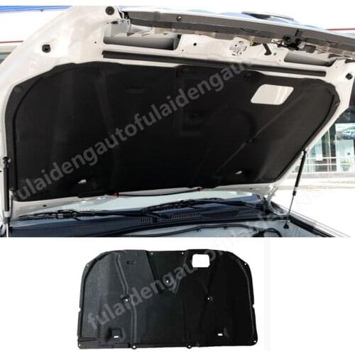 For Toyota Land Cruiser Prado FJ120 2003-2009 Bonnet Insulation Mat Acoustic Sound Protection cover trim Car Styling