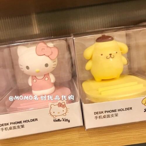Action Figure Model Cinnamorol Pom Pom Purin Mymelody Creativity Cute Mobile Phone Desktop Stand Most Popular Gift for Children