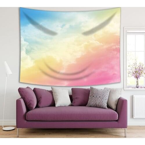 Tapestry Above the Clouds Sky and Sunlight Colorful Scenery Nature Cloudscape Photo Pink Yellow Blue