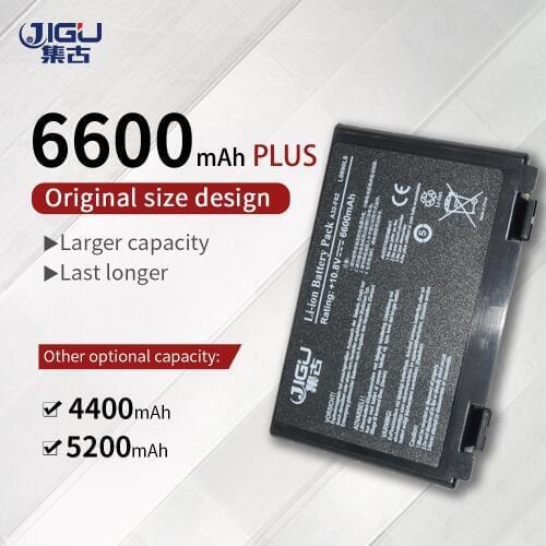 JIGU Laptop Battery For Asus K40ab K40in K40ij K40ad K50ij K50in K50id K50af K51ac K51ae K51ab K60ij K61ic K70ab K70ic