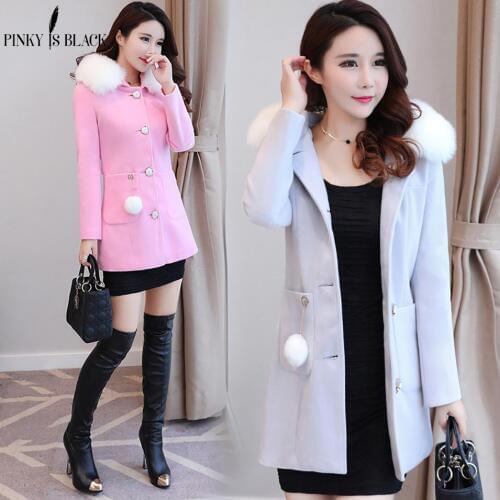 PinkyIsBlack Womens Black Coats