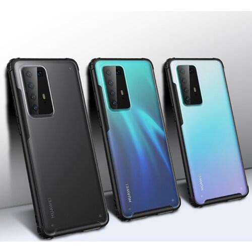 Shockproof Armor Case For Huawei P40 Pro Plus P30 lite Mate 30 Pro View 30 Nova 6 SE 7i 4E Silicone Protective Transparent Cover