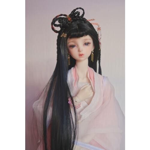 1/6 1/4 1/3 scale BJD doll wig ancient costume fairy long hair Vintage Wigs for BJD/SD doll accessories C0358