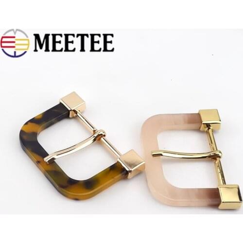 2/4pcs 34mm Resin Metal Belt Buckle Women Coat Decorative Pin Buckles Scarf Windcoat Garment Button DIY Sewing Accessories