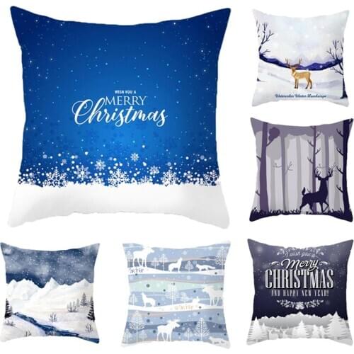 2020 Brand New Hand Made Christmas Pillow Case Decoration Creative Pillow Cover D60
