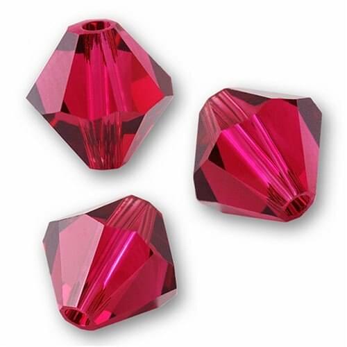 Free Shipping, 720pcs/Lot 4mm siam color Chinese Top Quality Crystal Bicone Beads