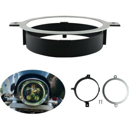 For 2002-2008 VTX 1300 1800 Accessories 5.75'' Headlight Headlamp Kit Mounting Bracket With Ring