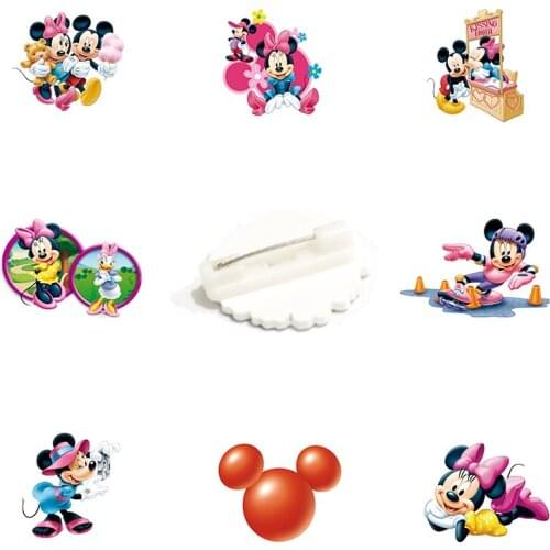 Disney Enamel Brooch Brooch Series Mickey Mouse Game Play Jewelry Brooch Denim Resin Badge Lapel Brooch Brooch Gifts For Friends