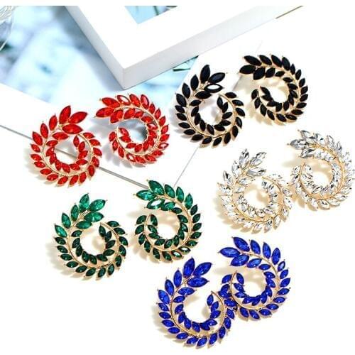 K.k fashion Earrings With Stones