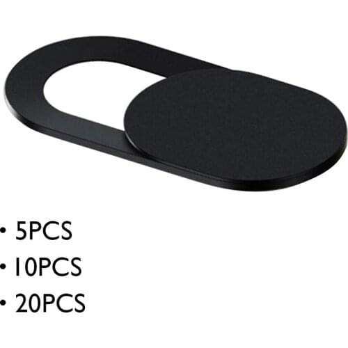 Webcam Cover Shutter Magnet Slider Universal Antispy Camera Cover for Web Laptop Ipad Pc Macbook Tablet Lenses Privacy Sticker