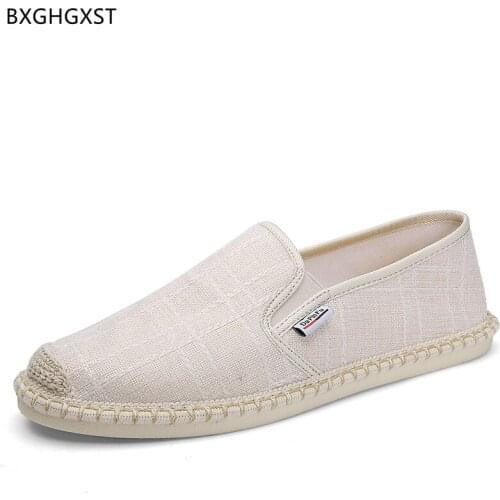 Loafers Non-leather Casual Shoes Man Flats Fisherman Shoes for Men 2021 Fashion Slip on Shoes Men Zapatillas De Hombre Chaussure