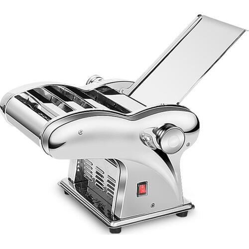 110/220V Stainless Steel Pasta Maker Roller Machine Electric Dumpling Skin Noodle Machine 1/2/3/4 Blades
