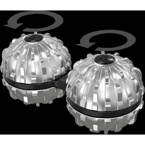 Massage Ball Rotating Gyro Decompression Pain Relief Hand Cervical Massager Fitness Body Fascia Massage Yoga Exercise Relief