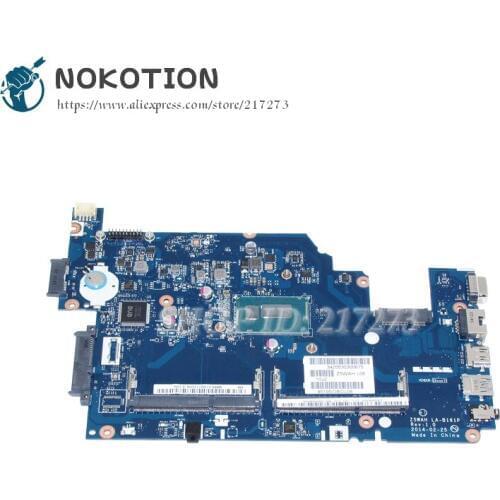 NOKOTION LA-B161P NBML811002 NB.ML811.002 Laptop Motherboard For Acer aspire E5-531 E5-571 i3-4030U HM86 GMA HD4400 DDR3L