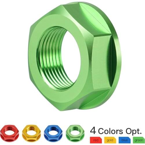 M22 Motorcycle Rear Wheel Axle Nut Screw Bolt For Kawasaki KX125 KX250 KL250F KL450 KL450F KLX450R For Honda Yamaha Suzuki