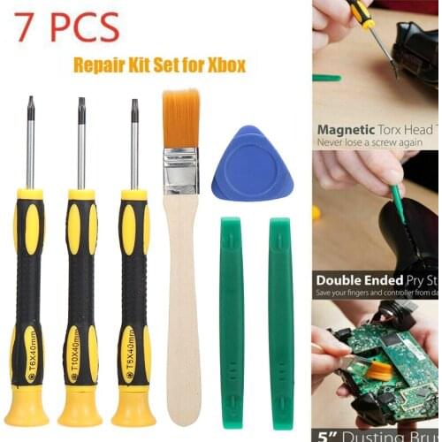 Mayitr Screwdriver Opening Tools Set Repair Tool Kit Screw Driver Pry For PS3/PS4 Xbox One /Xbox 360