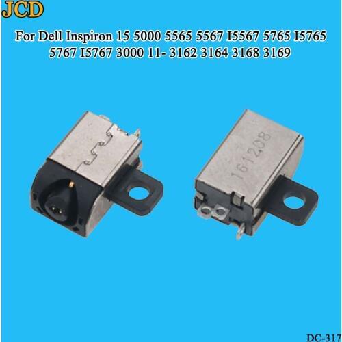JCD Genuine DC Power Jack connector for Dell Inspiron 15 5000 5565 5567 I5567 5765 I5765 5767 I5767 3000 11- 3162 3164 3168 3169
