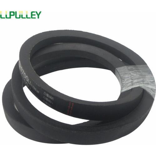 LUPULLEY V Belt Type C Closed Loop Rubber Drive Belt C2400/2450/2500/2550/2600/2650/2700/2750/2800/2850 for Industrial Machinery