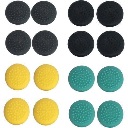 2PCs Silicone Analog Thumb Stick Grips Cover for Switch Lite Joycon Controllers Switch Analog Joy Con Joystick Controller