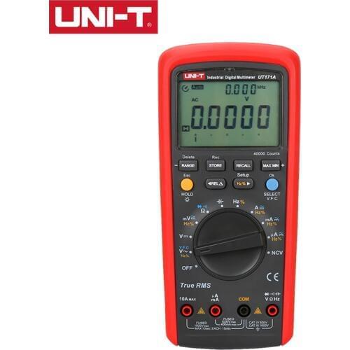 UNI-T UT171A/UT171B/UT171C Industrial True RMS Digital Multimeter VFC Low-Pass Filtering USB/Bluetooth Communication