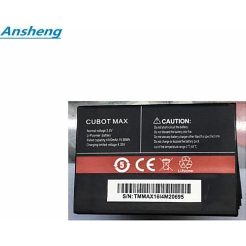 Ansheng High Quality 4100mAh battery for CUBOT MAX Cell Phone