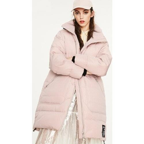 2020 New Winter Thick Long White Duck Down Hooded Women Warm Coat Casaco Feminino Parkas