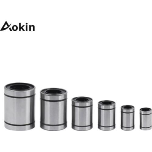 1PC LM8UU LM16UU LM8LUU LM10LUU Linear Bushing CNC Linear Bearings for Linear Shaft parts 3D Printers Parts Linear Ball Bearings