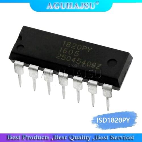 1PCS ISD1820PY DIP14 ISD1820 DIP 1820PY new and original IC