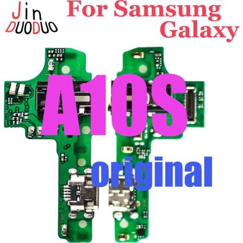 100% Original USB Charging Port Board Flex Cable Connector Parts For Samsung Galaxy A10S