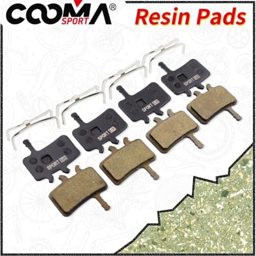 Bicycle Brake Pads for AVID BB7 Juicy 3 5 7 Disc Brake, 4 Pairs, Black Class