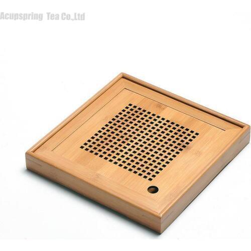 Promotion! Bamboo Tea Tray,water Storage tea table/plate ,Chinese Kungfu teaset Ceremony,good Gifts