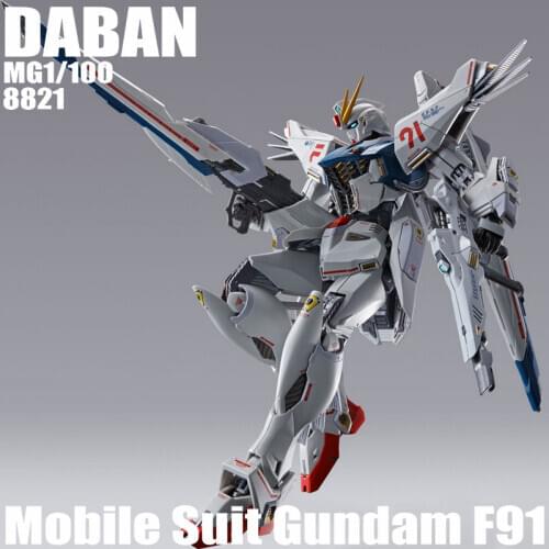 DABAN 8821 MG 1/100 MB F91 Gundam Mobile Suit Assemble Model Kits Action Figures Plastic Model Toys