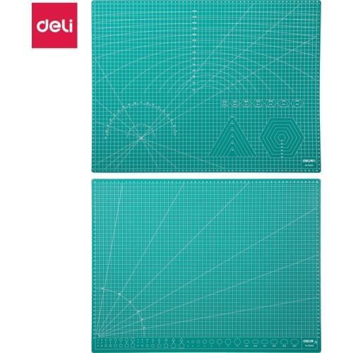 Deli A2 A3 A4 PVC Cutting Mat Board Cutter Paper Self Healing Pad Green Cricut Diy Tools Clear Scale Office School Suplies