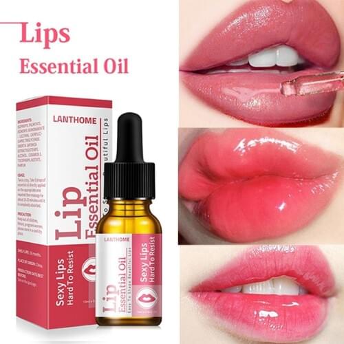 10ML Lip Plump Essential Oil Moisturizing nourish Lip Long Lasting Volume Extreme Lip Plumper enhancer Lips Care Make Up