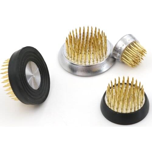 Art Fixed Tools 4sizes Round Japanese Flower Holder Art Fixed Tools Flower Arrangement Insert Base Ishizaki Kenzans Pin