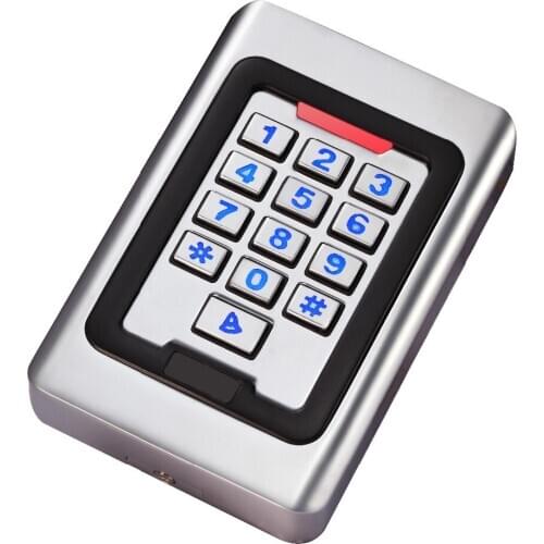 IP68 Waterproof Outdoor LED Keypad Metal 125khz Standalone Access Control