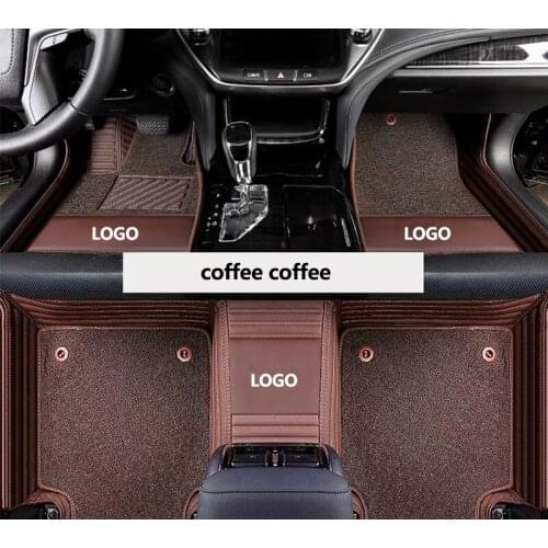 Kalaisike Custom car floor mats for Cadillac all models SRX Escalade ATS CTS CT6 XT5 CT6 ATSL XTS SLS car accessories styling