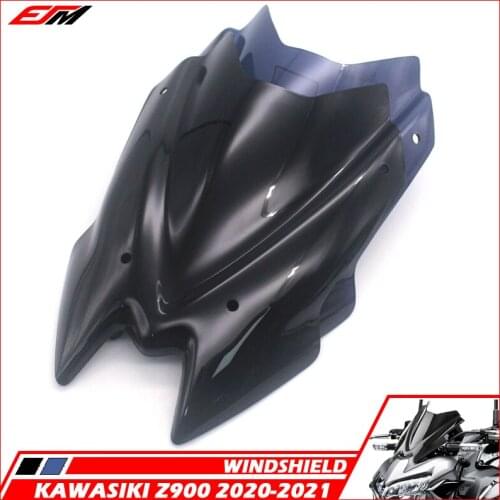 Motorcycle Touring WindScreen Viser Windshield Visor Fits For KAWASAKI Z900 2020 2021