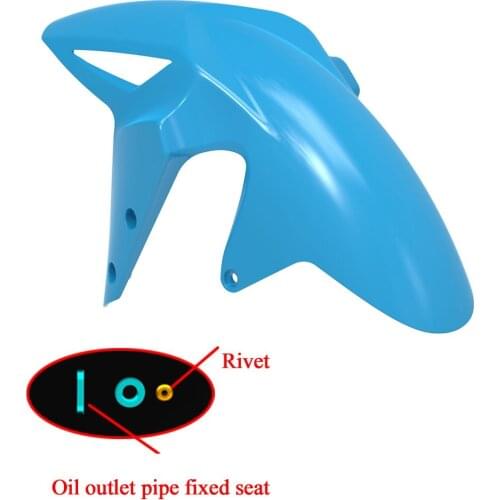 Motorcycle Front Mudguard Tile Water Plate Cover for Zontes Zt310-x-x1-x2