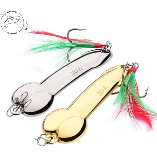 Metal Spoon Fishing bait Lures With Feather Hook Artificial Sharp Bass Hard Bait Spinner Bait wire bait For Lake River Ocean
