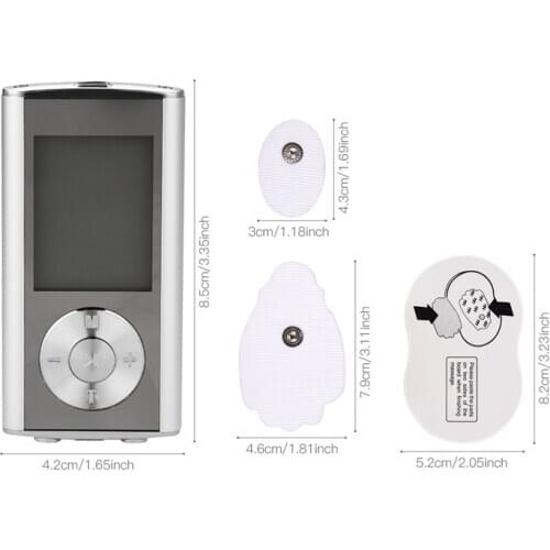 Mini Digital Electronic Pulse Massager Therapy Muscle Full Body USB Pain Relief Machine 8 Mode Relax Body Portable Massager