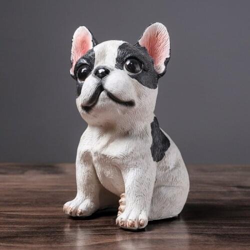 Nanyang Home American Dog Soft Decoration Northern European Style Living Room Study TV Wine Cabinet Porch Decoration