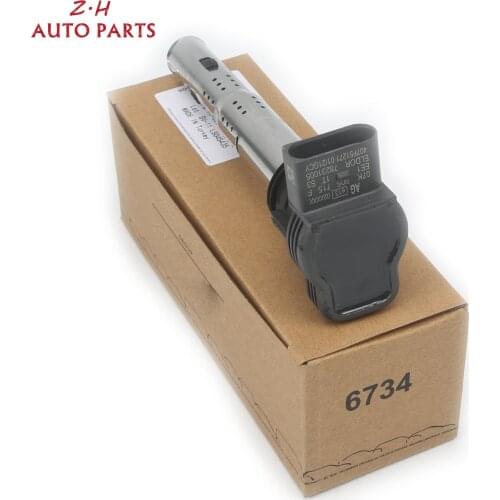 NEW UF575 Ignition Coils Spark Plug For Volkswagen Golf Jetta Passat Beetle CC Eos Audi A4 A5 TT Q5 2.0T 07K 905 715 F C1627