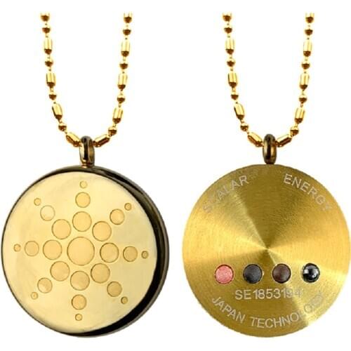 Anti EMF Radiation Necklace Scalar Energy Quantum Pendant Fashion Jewelry for Men Women 5g Protection
