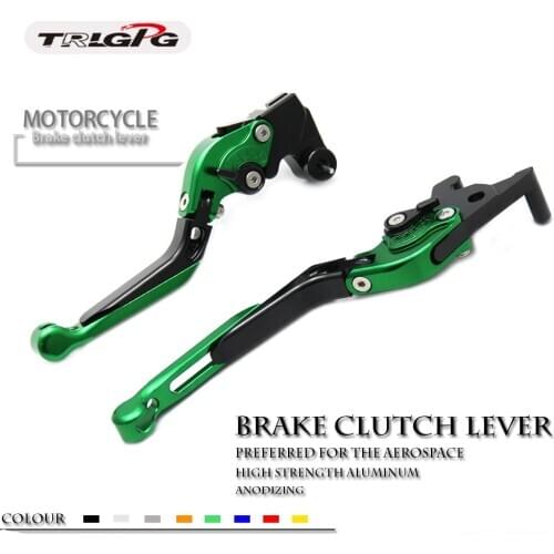 Motorcycle brake clutch levers FOR KAWASAKI ZZR1100 1990-1992 ZZR1200 2002-2005 ZX1100 ZX-11 accessories Foldable extendable