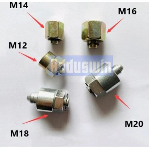 High pressure common rail plug sealing screw diesel electric rail plugging for Bossch Renault Wei-chai M12 M14 M16 M18 M20