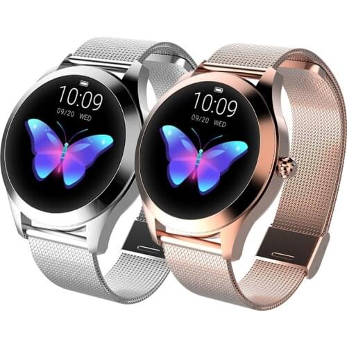 KW10 Smart Watch Heart Rate Monitoring Sports Step Sleep Quality Monitoring Flip Wrist Bright Waterproof Female Smart Bracelet
