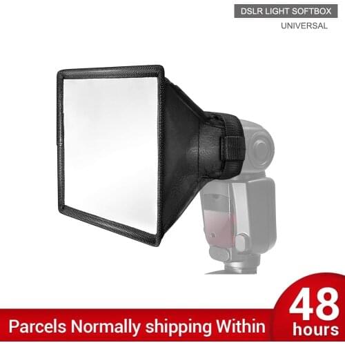 Universal Portable Flash Diffuser Light Softbox Speedlight Soft Box for DSLR Camera Pentax Minolta Flash Light Diffuser Dropship