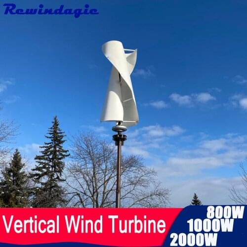 1.05m 1.3m 1.5m 100w 300w 500w 600w 800w 1kw Wind Turbine Generators Blades For Vertical With White Green Orange