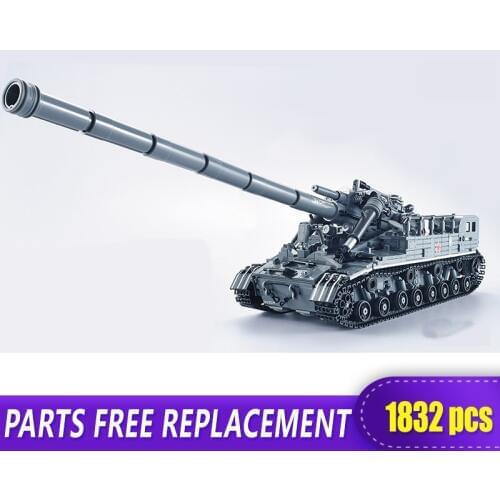 XingBao 06001 1832Pcs Creative MOC Military Series The T92 Tank Set Children Education Building Blocks Bricks Toys Model Gifts